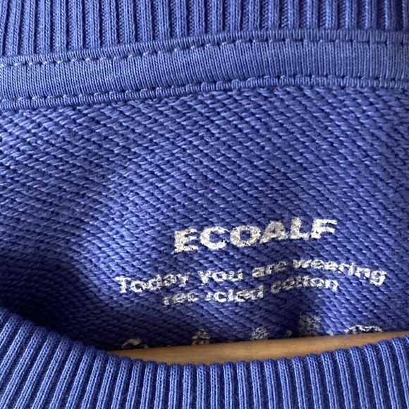 BNWT Ecoalf Men's Sweatshirt - 'Because There Is No Planet B' Slogan - Size XL - Picture 5 of 16